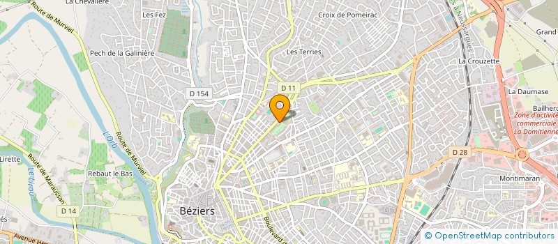 localisation de l'entreprise MADAME VALERIE PARENT à BEZIERS