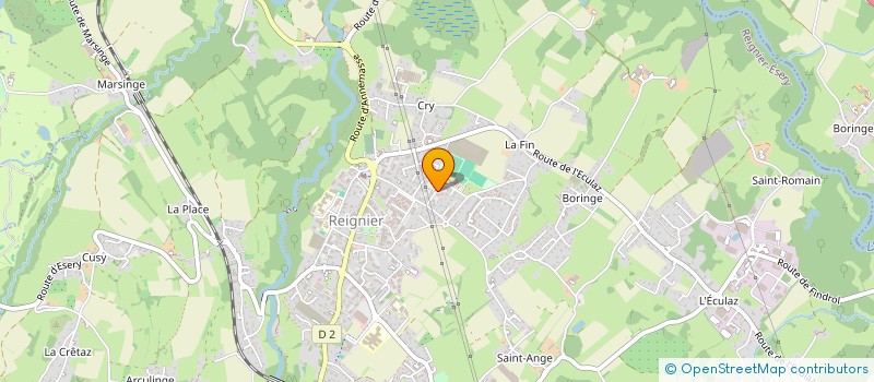 localisation de l'entreprise MADAME VALERIE PARISOT à REIGNIER-ESERY