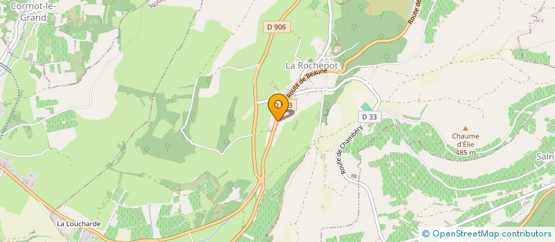 localisation de l'entreprise MADAME VALERIE PARTHIOT  LA ROCHEPOT