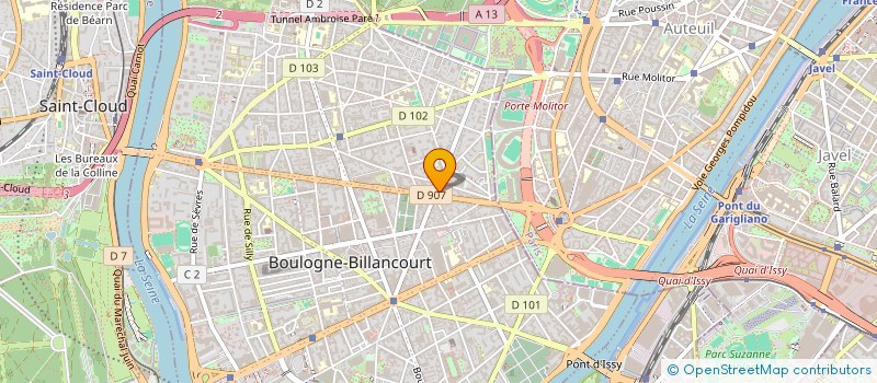 localisation de l'entreprise MADAME VALERIE PASCAL à BOULOGNE-BILLANCOURT
