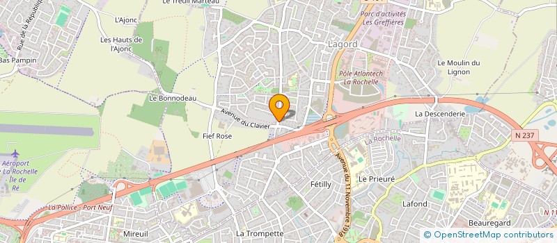 localisation de l'entreprise MADAME VALERIE PASTOR  LAGORD