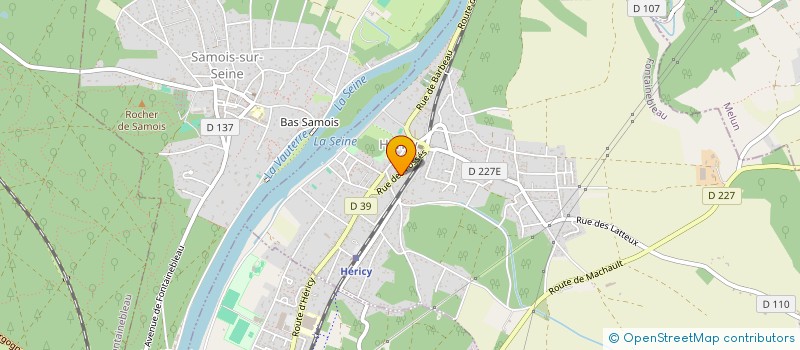 localisation de l'entreprise MADAME VALERIE PATRIARCHE  HERICY