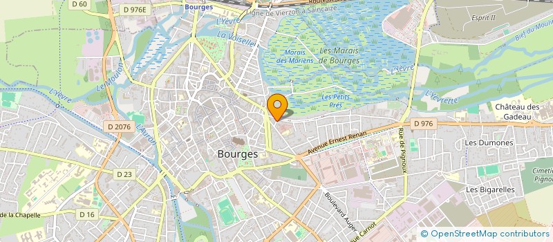 localisation de l'entreprise MADAME VALERIE PATURAUD à BOURGES