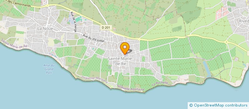 localisation de l'entreprise MADAME VALERIE PAUPARDIN  SAINTE-MARIE-DE-RE