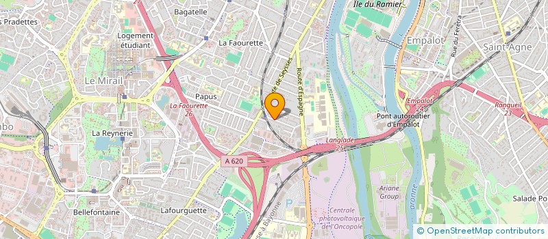 localisation de l'entreprise MADAME VALERIE PECH  TOULOUSE