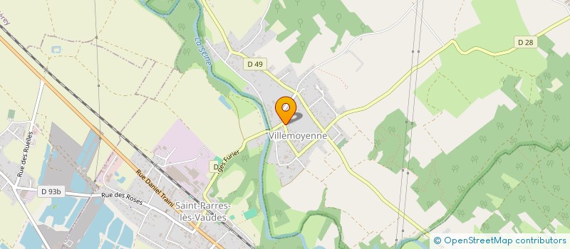 localisation de l'entreprise MADAME VALERIE PECHEUX  VILLEMOYENNE