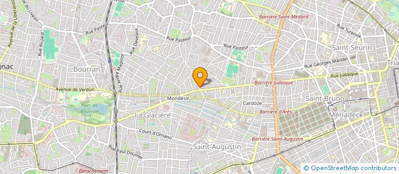 localisation de l'entreprise MADAME VALERIE PELLETAN à BORDEAUX