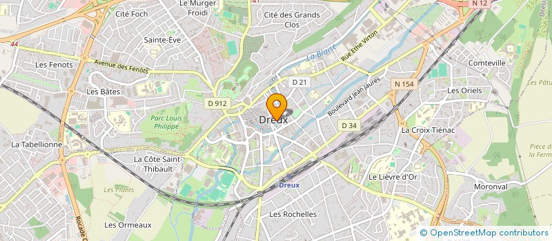 localisation de l'entreprise MADAME VALERIE PENIN à DREUX