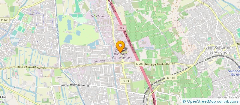 localisation de l'entreprise MADAME VALERIE PERES  VEDENE