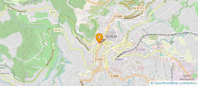 localisation de l'entreprise MADAME VALERIE PEREZ à GRASSE