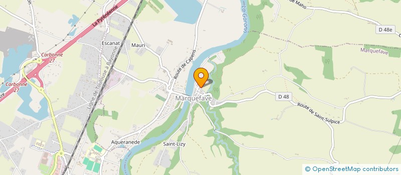 localisation de l'entreprise MADAME VALERIE PEREZ  MARQUEFAVE