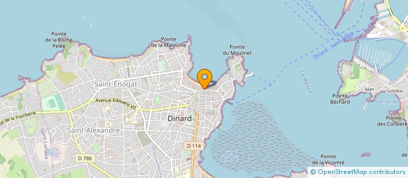 localisation de l'entreprise MADAME VALERIE PERIE à DINAN