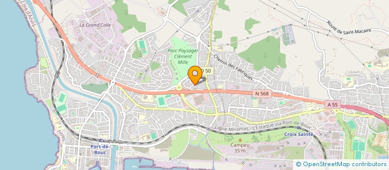 localisation de l'entreprise MADAME VALERIE PERIN  PORT-DE-BOUC