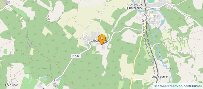 localisation de l'entreprise MADAME VALERIE PEROT  MOUTHIERS-SUR-BOEME