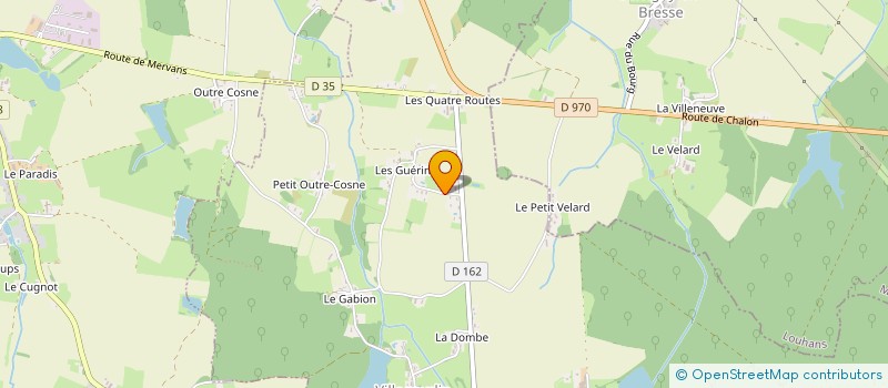 localisation de l'entreprise MADAME VALERIE PERRIGUEUR  VILLEGAUDIN