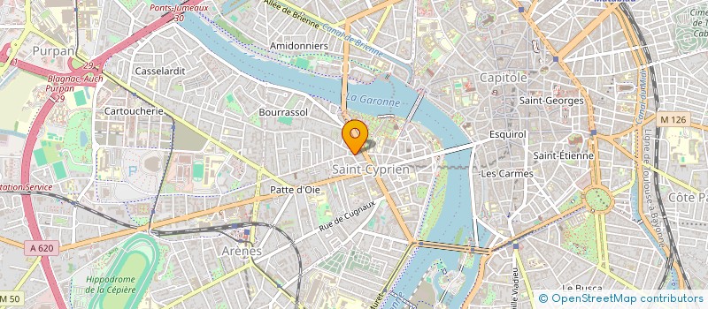 localisation de l'entreprise MADAME VALERIE PETIT à TOULOUSE