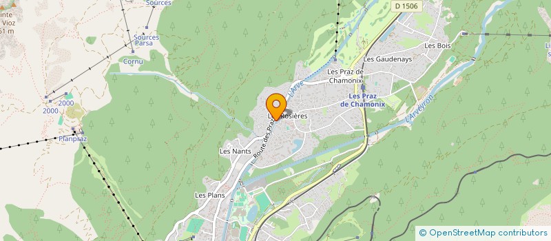 localisation de l'entreprise MADAME VALERIE PETIT  CHAMONIX-MONT-BLANC