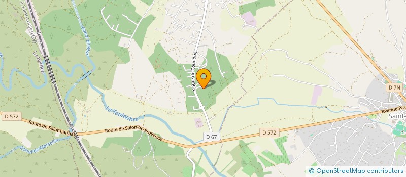 localisation de l'entreprise MADAME VALERIE PIAZZA  LAMBESC