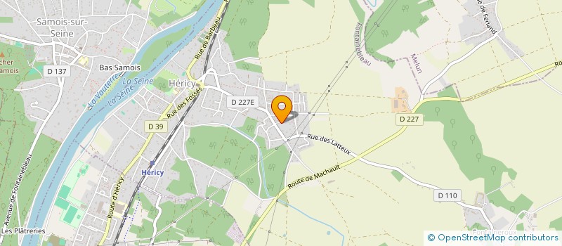 localisation de l'entreprise MADAME VALERIE PICARD  HERICY