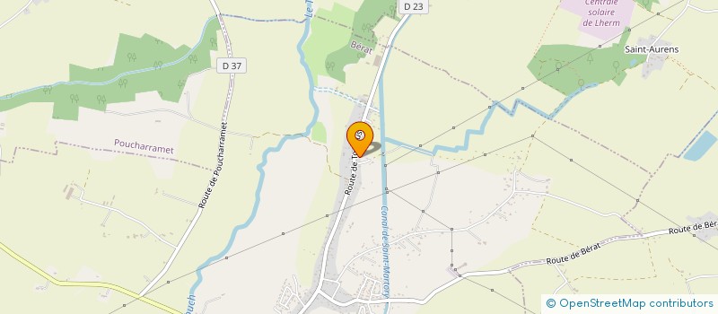 localisation de l'entreprise MADAME VALERIE PIEDPLAT  BERAT