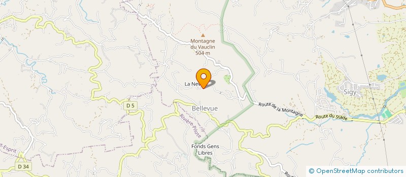 localisation de l'entreprise MADAME VALERIE PIERRE JUSTIN  VAUCLIN