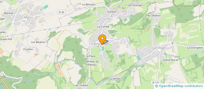 localisation de l'entreprise MADAME VALERIE PIGATTI à CHAMPANGES