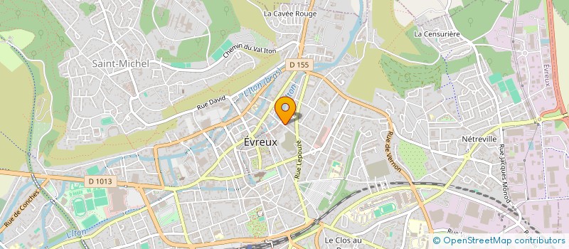 localisation de l'entreprise MADAME VALERIE PIGEOT à EVREUX