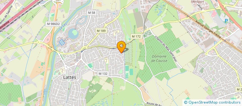 localisation de l'entreprise MADAME VALERIE PINELLI à LATTES