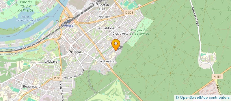 localisation de l'entreprise MADAME VALERIE PINEY à POISSY
