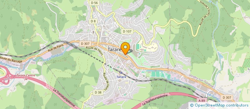 localisation de l'entreprise MADAME VALERIE PIOT  VINDRY-SUR-TURDINE