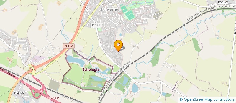 localisation de l'entreprise MADAME VALERIE PIVERT  LOUVERNE