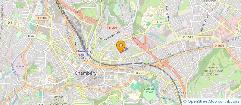 localisation de l'entreprise MADAME VALERIE PIVETAL à CHAMBERY