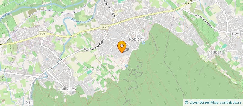 localisation de l'entreprise MADAME VALERIE PLAGNOL  ROBION