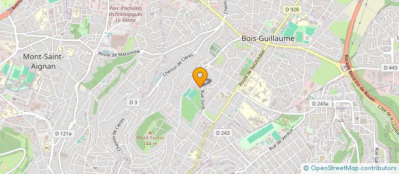 localisation de l'entreprise MADAME VALERIE PLAISANCE à BOIS-GUILLAUME