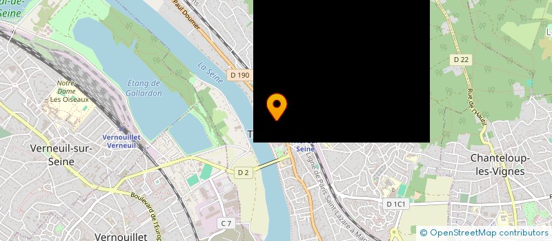localisation de l'entreprise MADAME VALERIE POILVE à TRIEL-SUR-SEINE