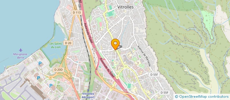 localisation de l'entreprise MADAME VALERIE POILVERT-ENGEL à VITROLLES