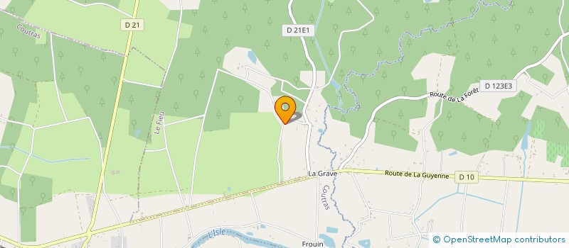 localisation de l'entreprise MADAME VALERIE POINTET  LE FIEU