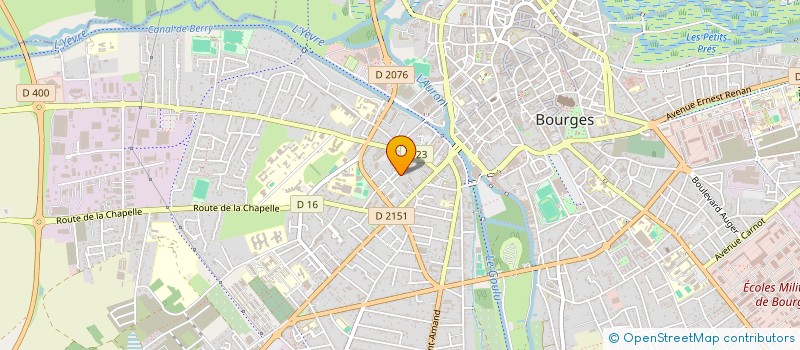 localisation de l'entreprise MADAME VALERIE PONTVIANNE  BOURGES