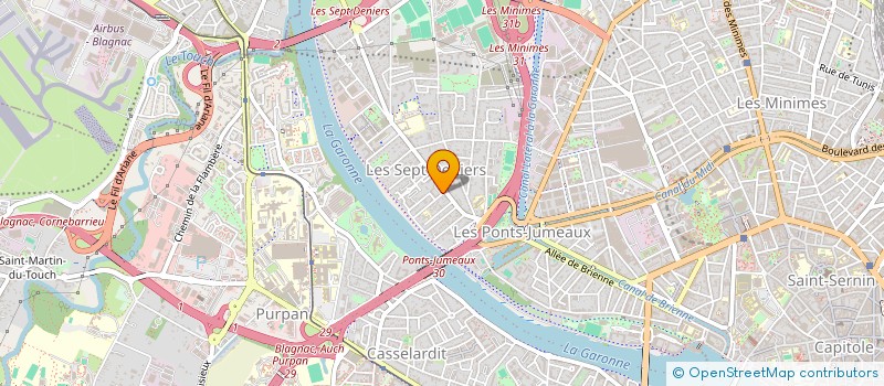localisation de l'entreprise MADAME VALERIE PORTAL à TOULOUSE
