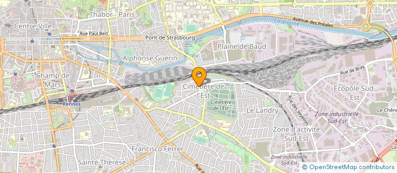 localisation de l'entreprise MADAME VALERIE POTIER  RENNES