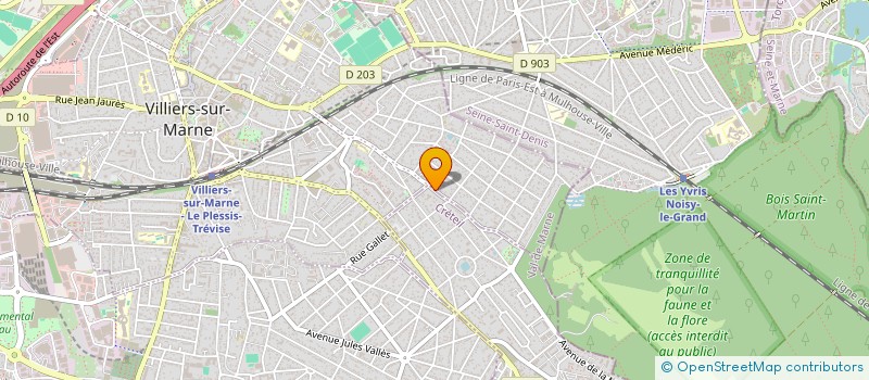 localisation de l'entreprise MADAME VALERIE POTIER  VILLIERS-SUR-MARNE