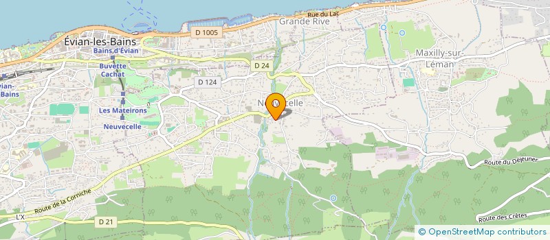 localisation de l'entreprise MADAME VALERIE POZO  NEUVECELLE