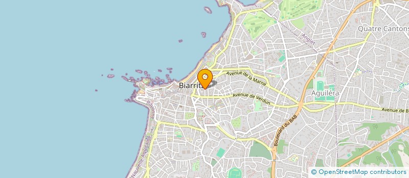 localisation de l'entreprise MADAME VALERIE PRADEL  BIARRITZ