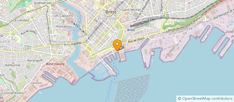localisation de l'entreprise MADAME VALERIE PRIGENT à BREST