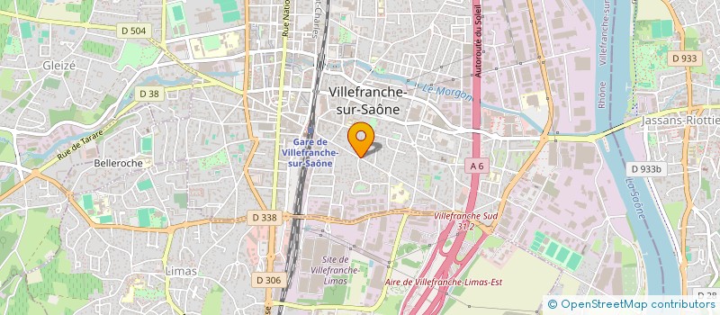 localisation de l'entreprise MADAME VALERIE PROST  VILLEFRANCHE-SUR-SAONE