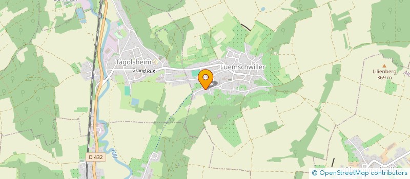 localisation de l'entreprise MADAME VALERIE PROYART  LUEMSCHWILLER