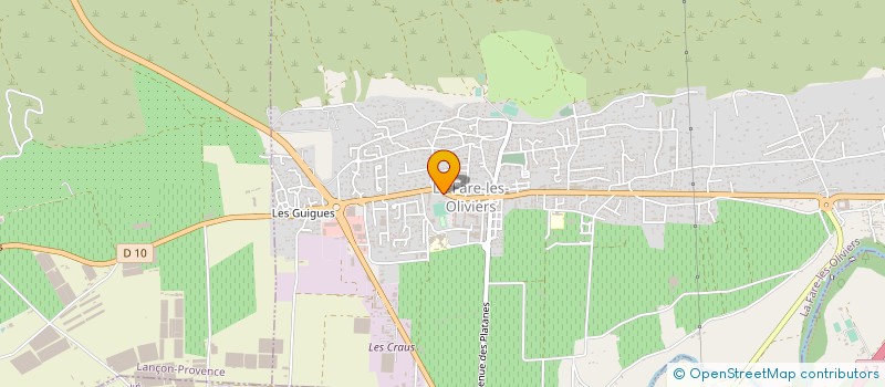 localisation de l'entreprise MADAME VALERIE PUIGSERVER  LA FARE-LES-OLIVIERS