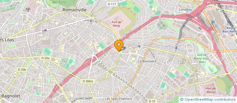 localisation de l'entreprise MADAME VALERIE PUJOL-MAZZINI à ROMAINVILLE