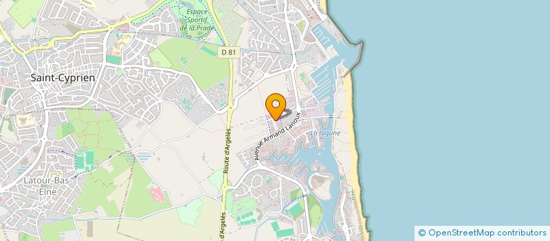 localisation de l'entreprise MADAME VALERIE PUPIER  SAINT-CYPRIEN