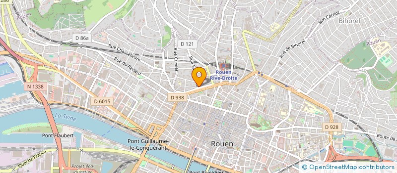 localisation de l'entreprise MADAME VALERIE QUENNEVILLE  ROUEN